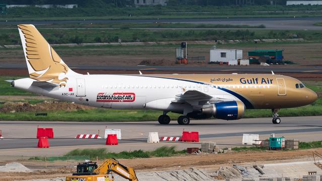 A9C-AK:Airbus A320-200:Gulf Air